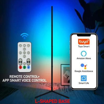 Uplift Picks Smart RGBIC Floor Lamp With Tuya App Remote And Music Sync l (wifi) 145 Cm 57 Inch usb