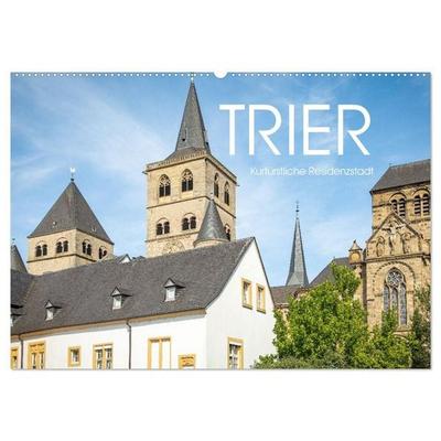 Kurfürstliche Residenzstadt Trier (Wandkalender 2027 DIN A2 quer), CALVENDO Monatskalender