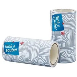 flink & sauber Ersatz-Fusselrolle 2 Stück