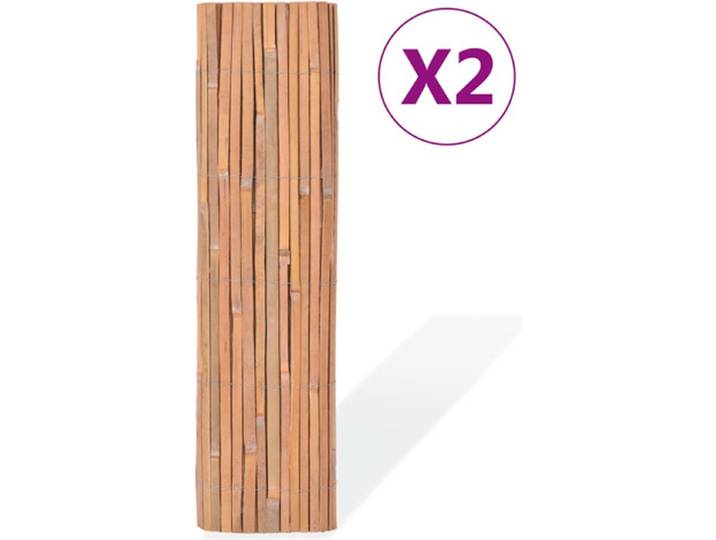 vidaXL - Schermen - 2 - st - 100x400 - cm - bamboe