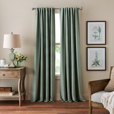 Martha Stewart Bethune Curtain Panel Pair