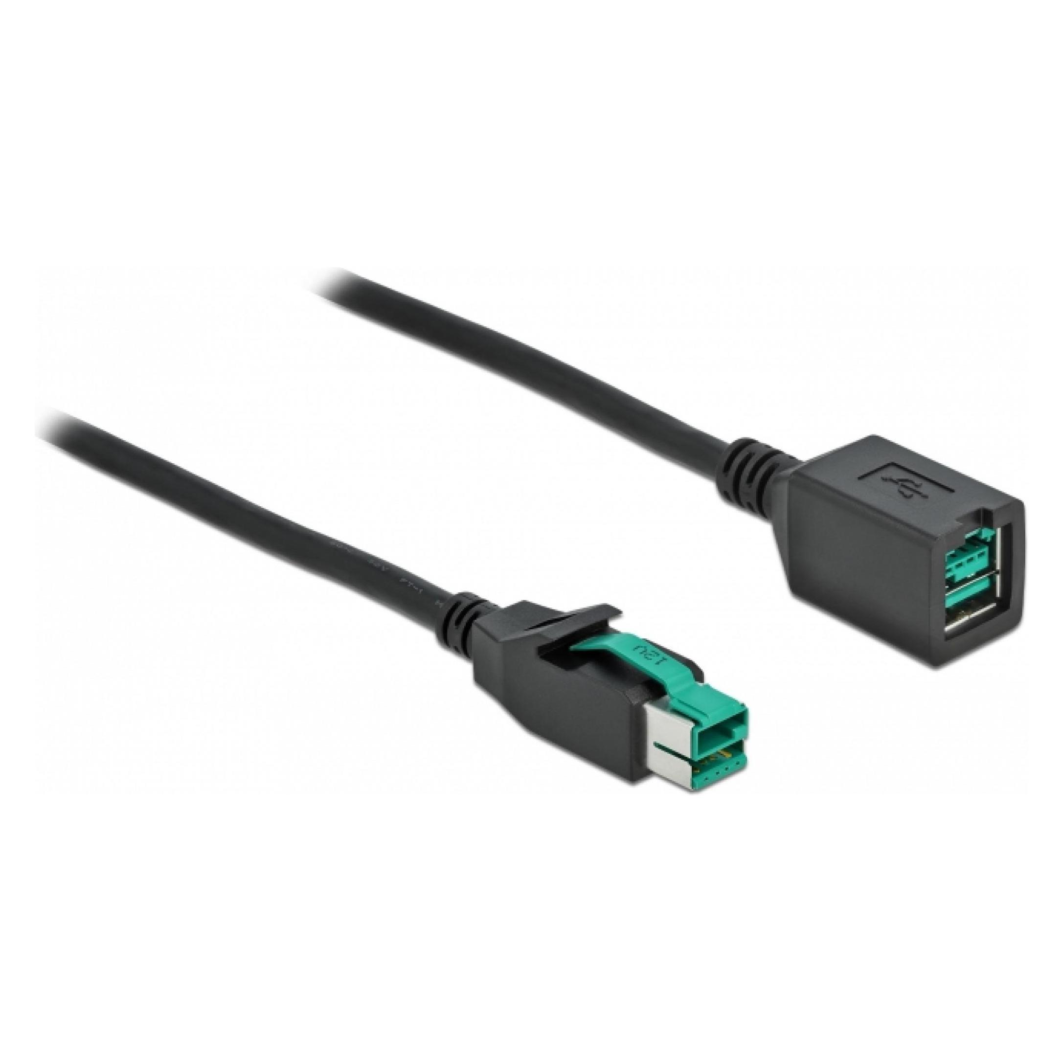 Delock PoweredUSB extension cable (5 m) (85984)