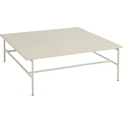 Rebar Couchtisch 100 x 104 x 33 cm, beiger Marmor