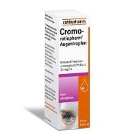 CROMO-RATIOPHARM Augentropfen 10 ml