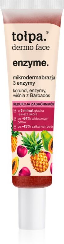 Tołpa Dermo Face Enzyme Gentle Scrub to treat blackheads 40 ml