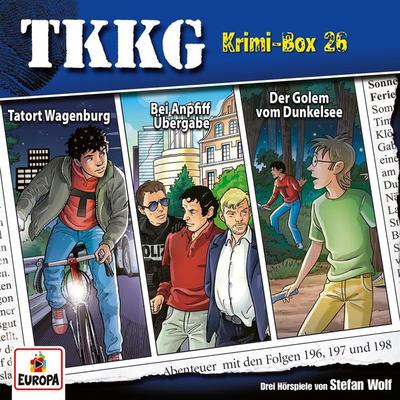 TKKG Krimi-Box 26 (Folgen 196-198) - Stefan Wolf,Martin Hofstetter, Audio, 4064066788001