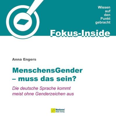 Menschensgender - muss das sein? - Anna Engers, Audio, 4066004676845