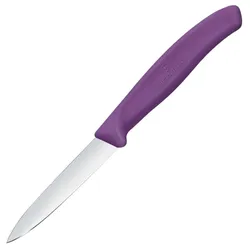 VICTORINOX Küchenmesser Swiss Classic silber, violett