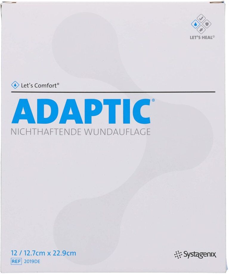 Adaptic 12,7x22,9cm feuchte Wundauflage