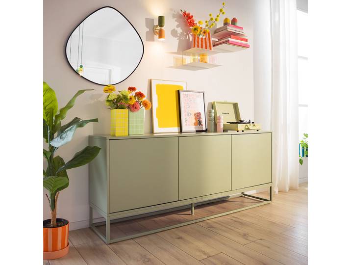 Sideboard Finnerd 180cm Grün/Salbei