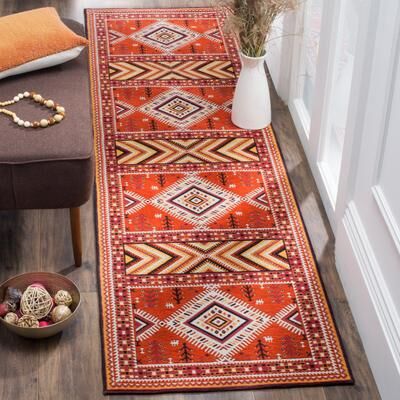 SAFAVIEH Classic Vintage Boho Gwen Oriental Cotton Rug