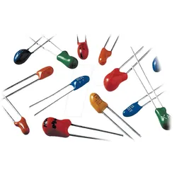 TANTAL 0,15/35 - Tantal-Kondensator, Rm 5,0, 0,15μF/35V