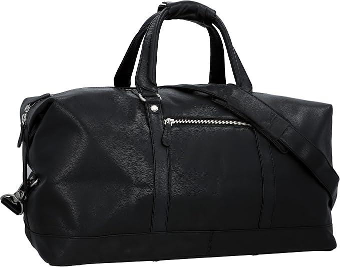 Silecomplaza Weekender Herren Damen - 36L Reisetasche aus Echtleder, Vintage Leder Weekender, Handgepäck Tasche, Robust & Stilvoll, Uni