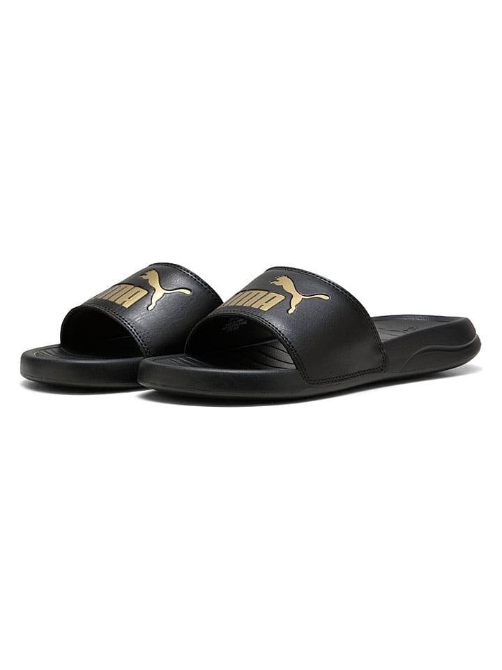 Puma Pantoletten "Popcat 20" in Schwarz - 40,5