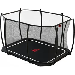 Dino Cars Trampolin Flat Level inkl. Sicherheitsnetz