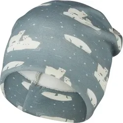 STERNTALER Beanie Eisbären, Größe 47 in Grau Grau