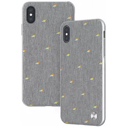 Moshi Vesta (Apple iPhone XS Max), Smartphone Hülle, Grau