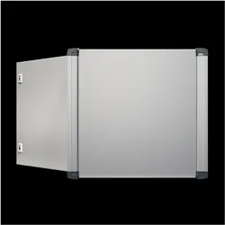 Rittal Bediengehäuse AX mit Griffleisten 380x380x210mm (Gehäuse), Elektronikzubehör + Gehäuse, Grau