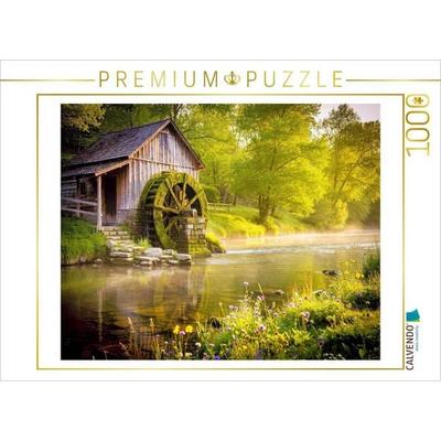 CALVENDO Puzzle Tradition, die fließt - Qualität aus der Wassermühle. | 1000 Teile Lege-Größe 64x48cm Foto-Puzzle für glückliche Stunden, Sonstige von