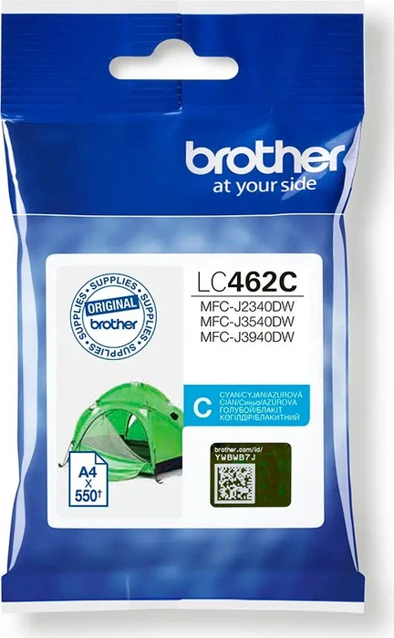 Brother LC-462C Cyan, 550 Seiten