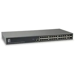 EFB GEL-2681 26-Port L3 Lite Managed Gigabit Switch, 2x SFP/RJ45 Combo GEL2681