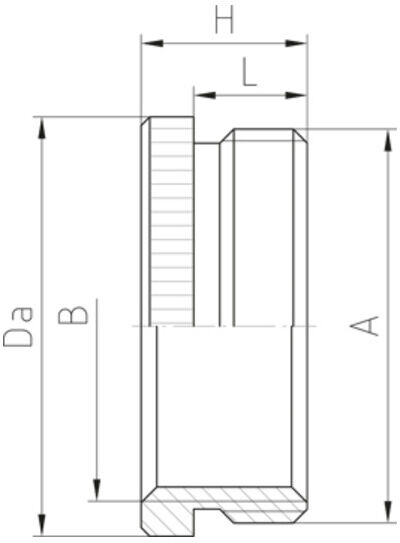 Jacob MS-Reduktion M25/M20x1, 5 M25M20)