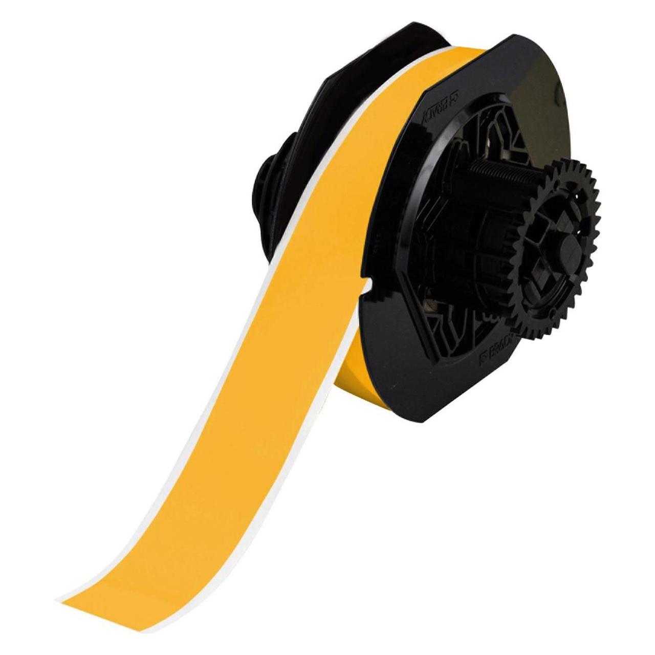 Brady B30C-1125-7569-YL, Standard Vinyl, Gelb, glänzend, 29.00 mm x 30.00 m, Endlos (29 mm) (B30C-1125-7569-YL)