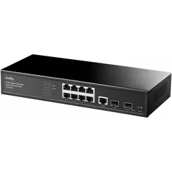 Cudy GS2008S2 L2 8xGE 2xSPF jungiklis (8 Ports), Netzwerk Switch, Schwarz