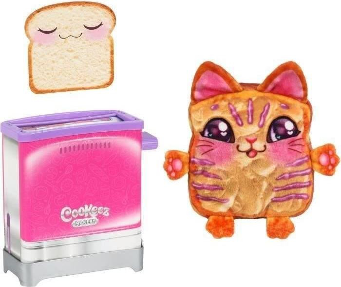 Cookeez Makery Toasty Treatz Interactieve Toaster met Geurpluche en Willekeurig Model