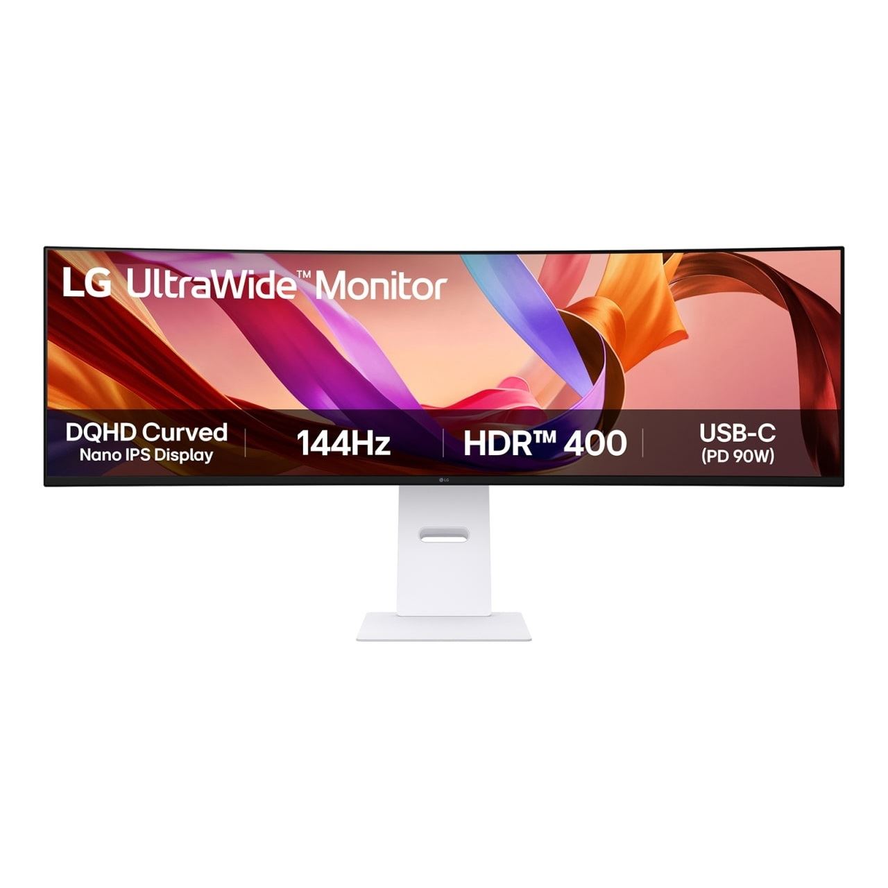 49" (124,46cm) LG Electronics UltraWide 49U950A-W weiss 5120x1440 1xDisplayPort 1.4 / 1x USB-C mit Displayport / 2xHDMI