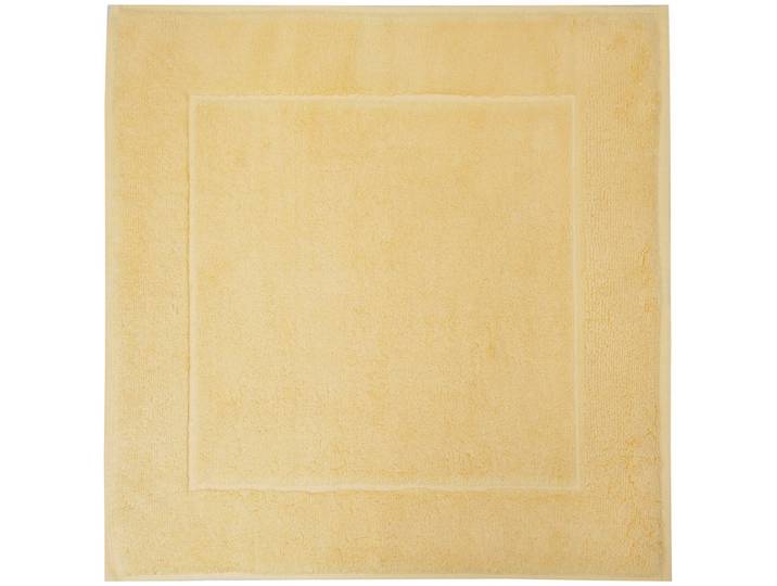 Badematte FRAMSOHN FROTTIER Uni Basic Hotelmatte Gr. 3, gelb (lemon), H:11mm, Baumwolle, Badematten, Badematte, grosse Farbpalette, Hergestellt in Österreich, Badezimmerteppich