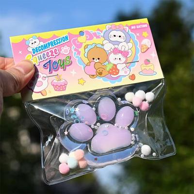 Inspired Finds Kawaii Taba Cat Paw Plush Fidget Squeeze Toy a10 l