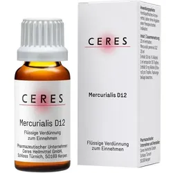Ceres Mercurialis D12 20 ML