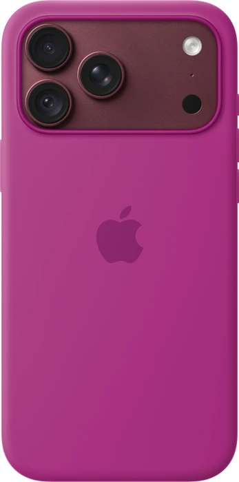 iPhone 18 Pro Max Silikon Case mit MagSafe - Magenta