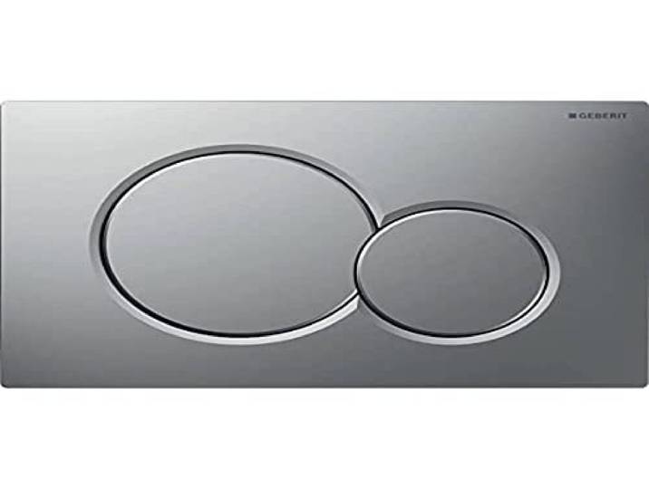 Geberit Sigma10 bedieningspaneel 2-knops, matchroom gelakt
