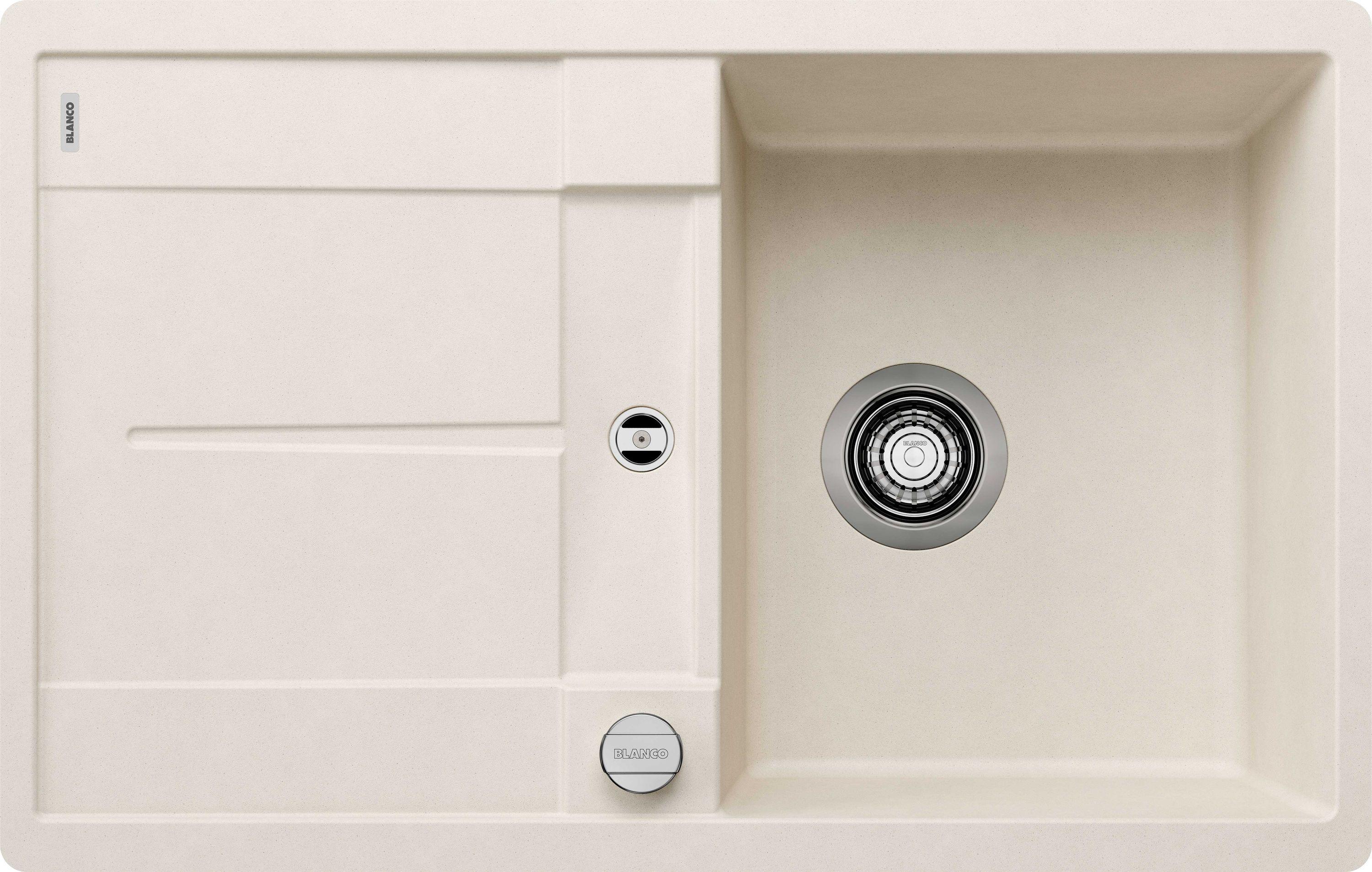 Blanco Metra 45 S-F Softweiß - 527 107 Granitspüle
