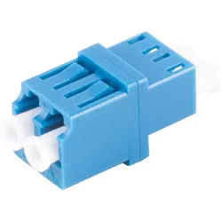 SHVP BS07-60020 - LWL Kupplung, LC / LC, RJ45 Style, Duplex, blau