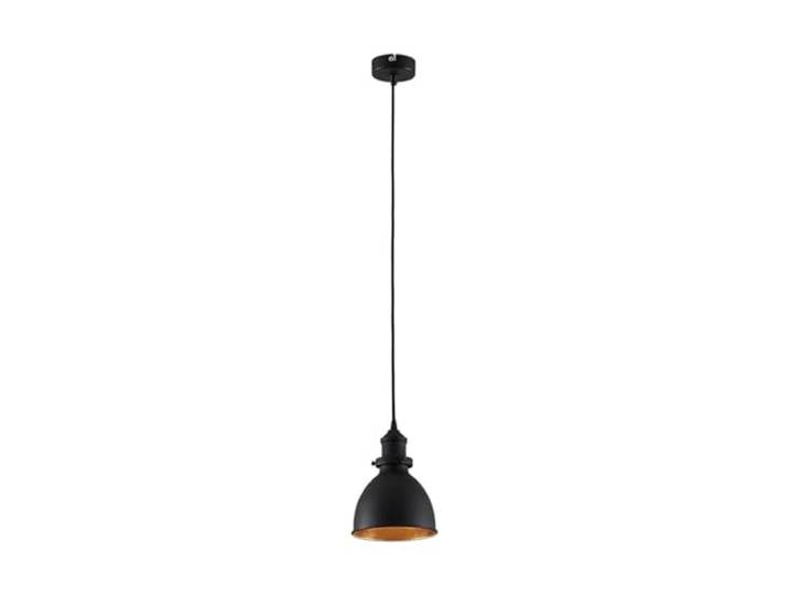 Lindby Suspension Jasminka à intensité variable (Moderne) en Noir Métal e. a. pour Cuisine (1 lampe\,à E27)\, Luminaire Lampe Plafond Plafonnier Suspendue