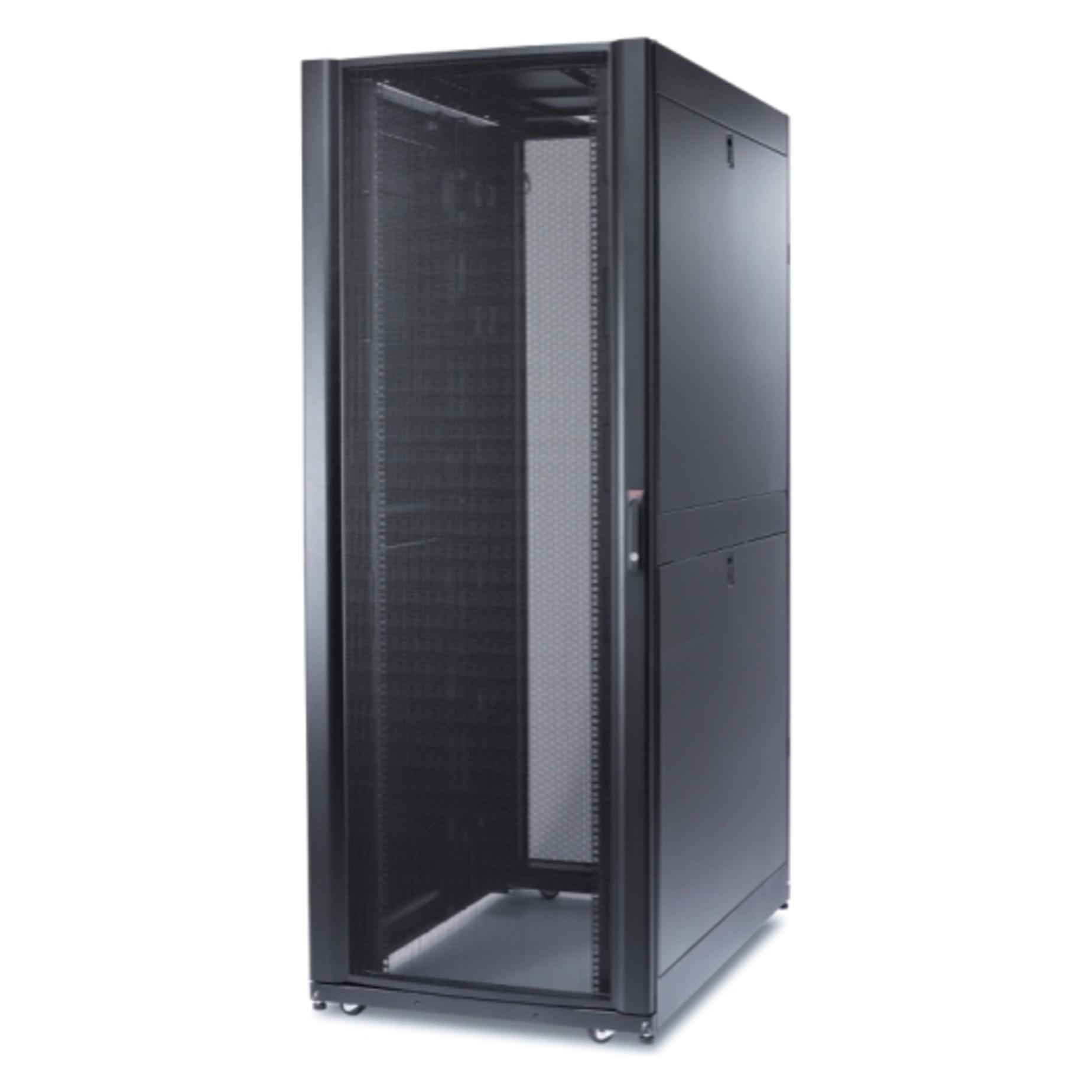 APC NetShelter SX 48U Wide x Deep Enclosure with Side Panels and Key(s) (48 HE, 19 Zoll Rack) (AR3387)