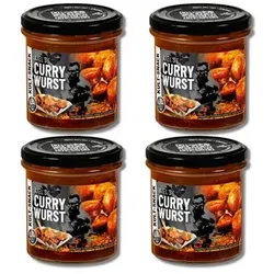 AXELs Currywurst 4 Gläser à 250g exklusiv bei QVC Inhalt 1.000g