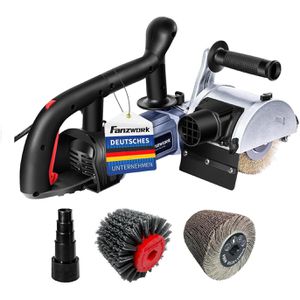 FANZWORK Satiniermaschine HG0025, 1500 W, zum Schleifen und Bürsten