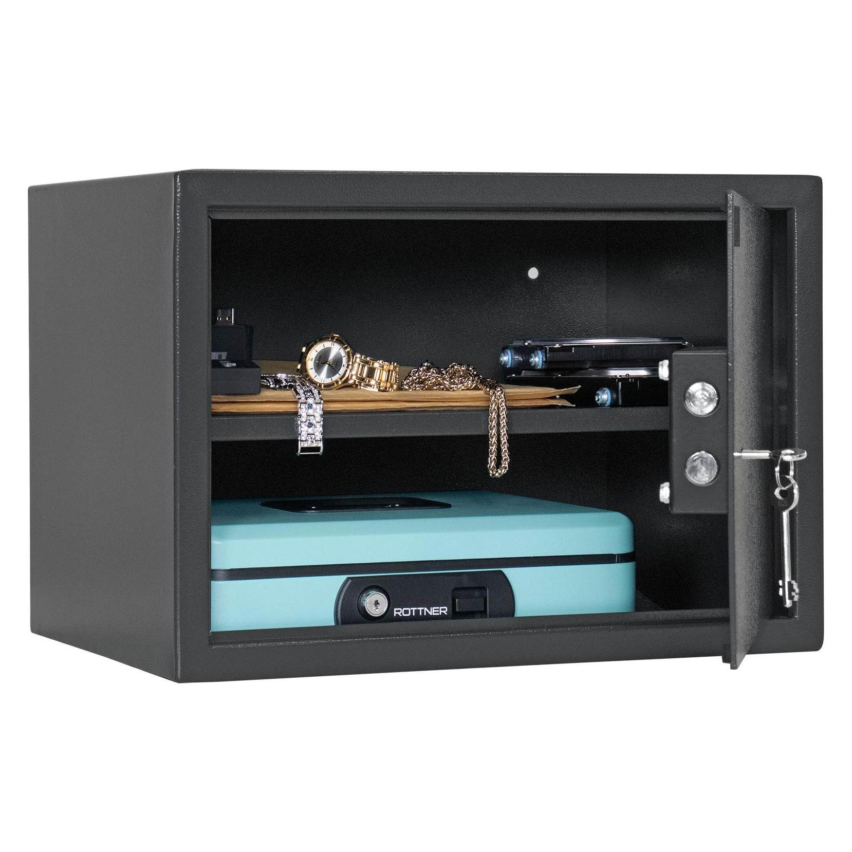 Rottner Möbeltresor Jupiter 4 Doppelbartschloss (32.60 l) (T06453)