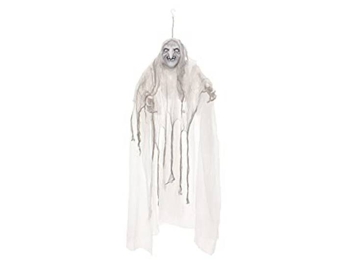 Europalms 83314660 Halloween Hexe, wit, 170 x 50 x 20 cm, eenheidsmaat