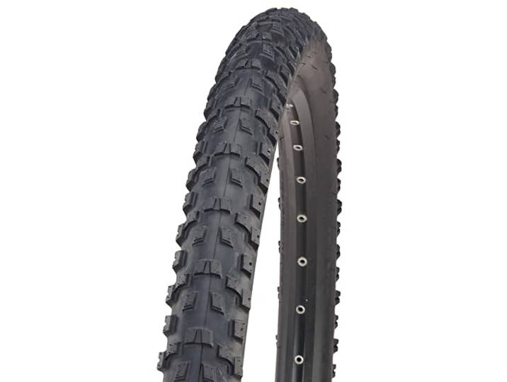 Prophete Fahrradreifen MTB Reifen 27,5 x 2,40 (61-584) - Leicht & pannensicher - 30 TPI Gewebe - Schwarz