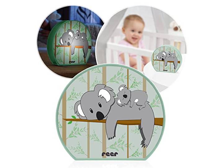 Reer MyBabyLight Koala Nachtlicht mit Koalamotiv Einschlaflicht für Baby und Kind