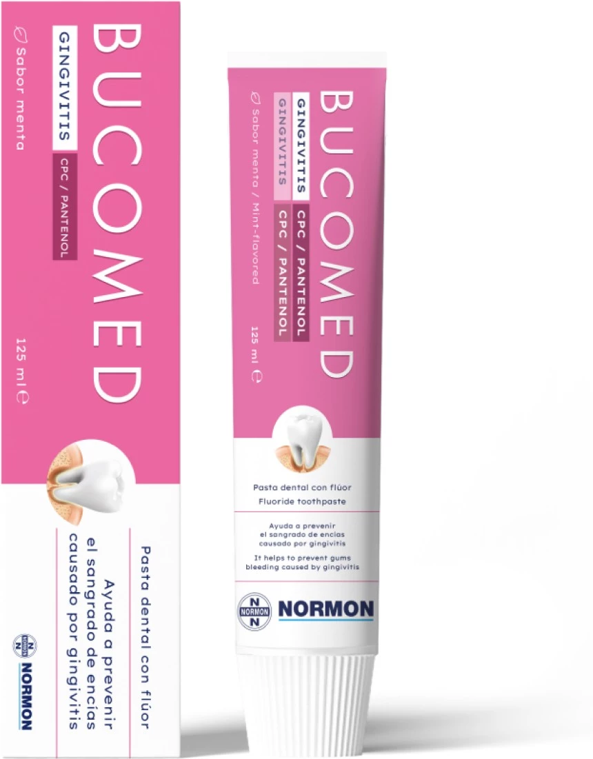 Normon Bucomed Gingivitis Paste Pack 2 x 125 ml