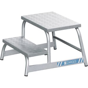 Zarges Montagetritt AFA P, 40032, bis 150kg, 2 Stufen, 67,1 x 40 x 63,9cm