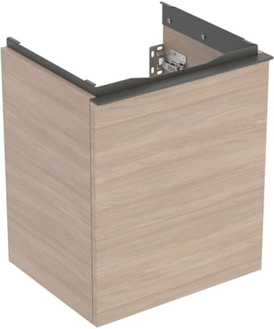 Geberit Meuble sous lavabo Acanto 1 tiroir, Larg. 45 cm, chêne / lava mat (503002JH1)