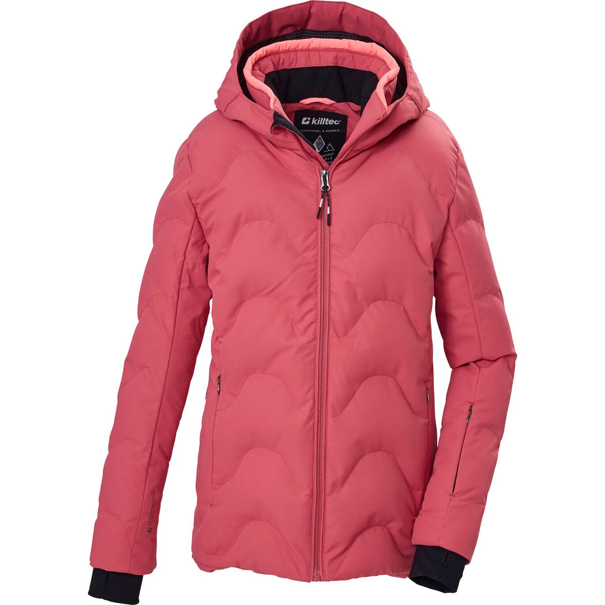 killtec KSW 194 Girls Ski Jacket holly berry (00457) 152 44792-000-00457-152