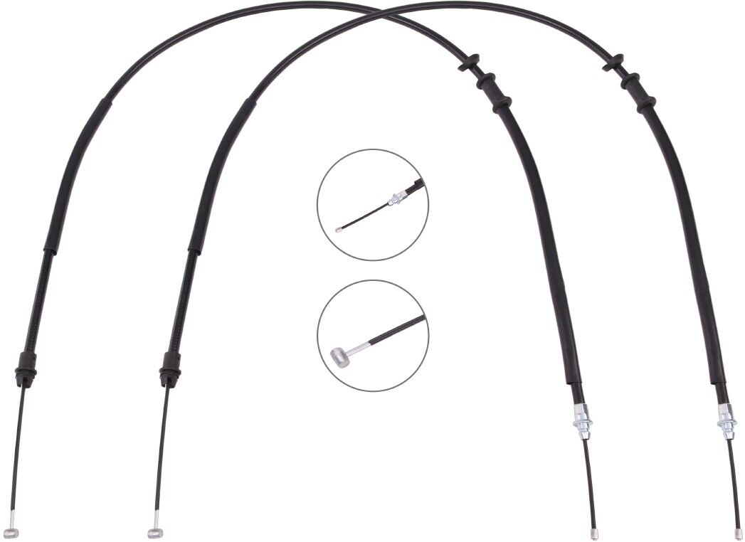 RIDEX 124C1076 Handbrake cable